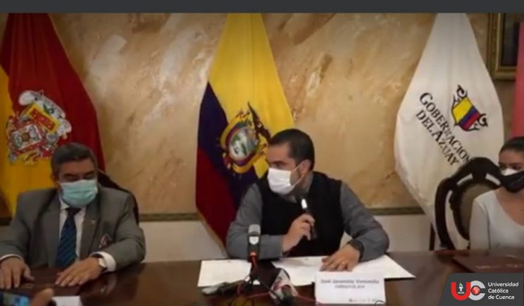 Universidad Catlica de Cuenca firma convenio con la Gobernacin del Azuay