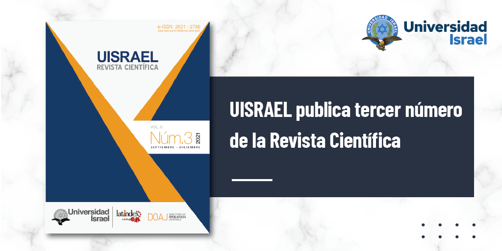 UISRAEL publica tercer número de la Revista Científica